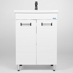 Viant Тумба с раковиной Вена 60 белая – фотография-3